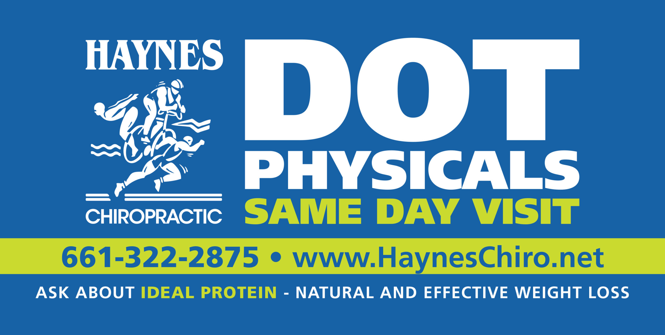 DOT Physical Exam chiropractor Bakersfield